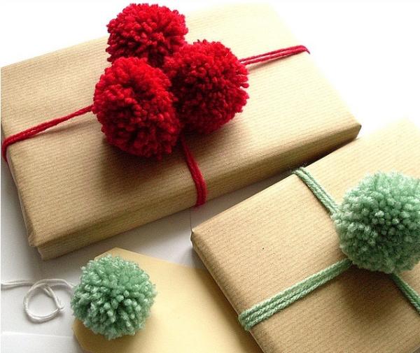 The simplest present wrapping method