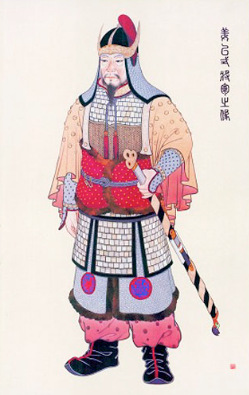 Admiral Kang Kam-ch'an who is a medieval Korean government official and military commander during the early days of Goryeo Dynasty