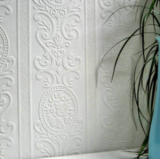 When and where can textured wallpaper be used?