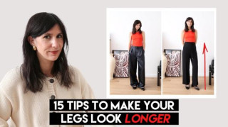 How can wearing high heels makes my legs look longer?