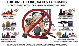 Countries Where Fortune-Telling and Amulets Are Strictly Illegal
