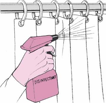 How often should I change my shower curtains?
