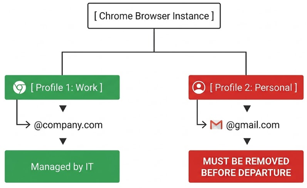 Pre-Departure Google Workspace Personal Data Cleanup