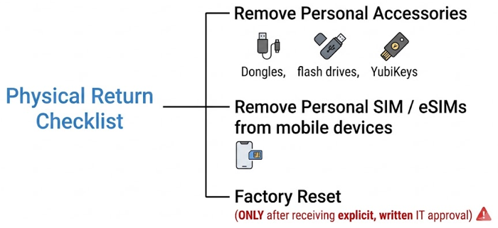 Pre-Departure Google Workspace Personal Data Cleanup