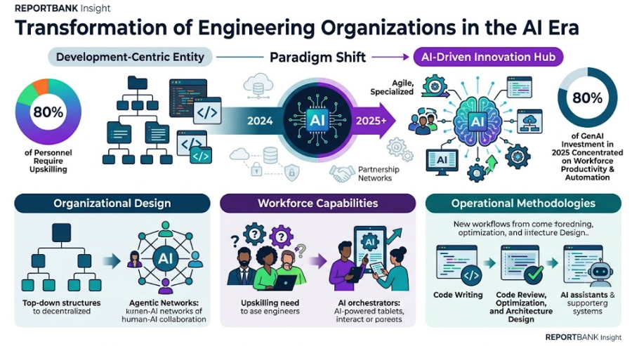 The Evolving Role of Engineering Organizations in the AI Era