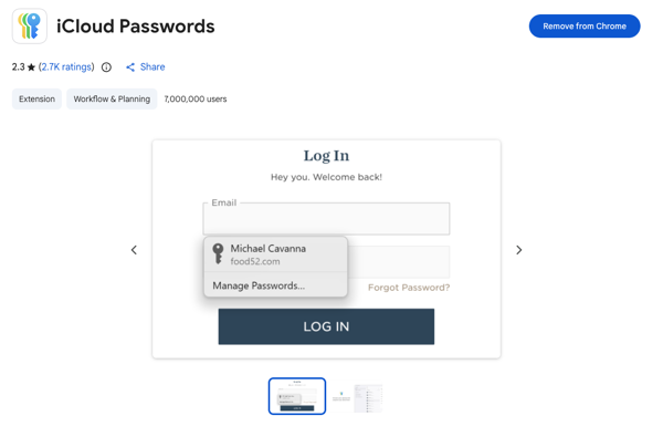 Why iCloud Passwords is useful?